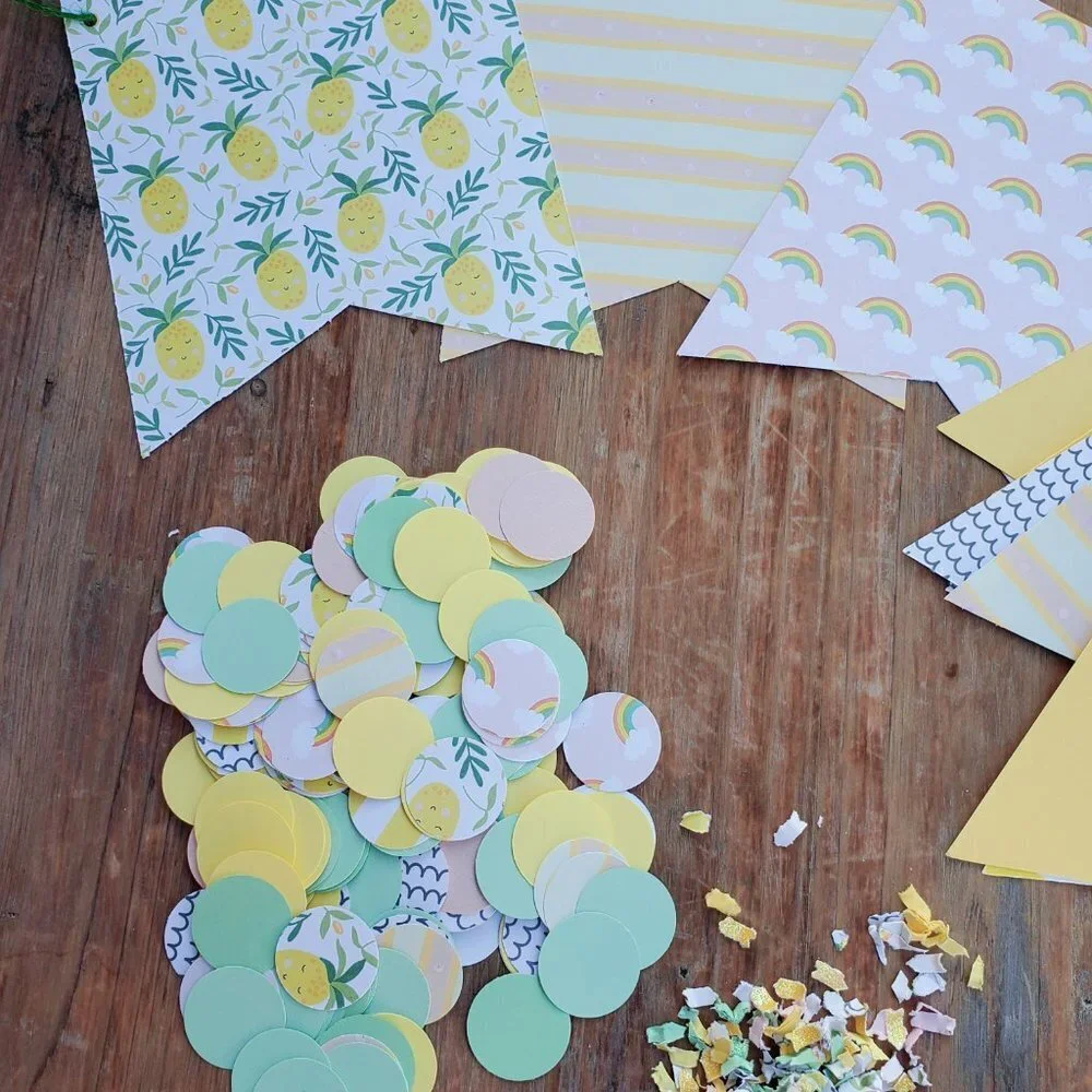 Pineapple Party Decorations | Birthday Decorations, Rainbow Baby Shower